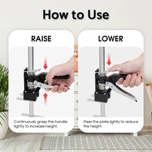 Load image into Gallery viewer, 2 Pcs Labor Saving Arm Jack 300KG Furniture High Lifter Adjustable Height