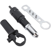 Load image into Gallery viewer, Electric Rivet Gun Adapter Kit Cordless Drill Nut Riveter Insert Wrench Kit
