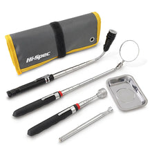 Load image into Gallery viewer, 5 Pcs Pickup Tool Set with Extendable Flashlight and Inspection Mirror
