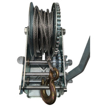Load image into Gallery viewer, 3000LBS self-locking Hand Winch 5mm x10m Steel Cable for Boat Trailer Truck