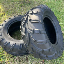 Load image into Gallery viewer, WANDA Set 25x8-12 &amp; 25x10-12 Front Rear Tyre Tubeless for ATV UTV Quad Mower Buggy
