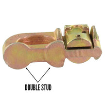 Load image into Gallery viewer, 2Pcs 1.8M Sloped Edges Anchor Track 8 pcs Double Stud Fittings