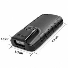 Load image into Gallery viewer, NETUM E800 Bluetooth 1D 2D QR Barcode Scanner with Phone Clip &amp; USB Receiver – detail 7