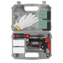 Load image into Gallery viewer, 3-in-1 Nailer Stapler Gun Set With 1200 Staples Manual DIY Nailer Tool Kit