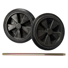 Load image into Gallery viewer, Wheelie Bin Replacement Wheels and Axles 100L 120L 240L