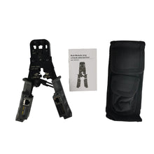 Load image into Gallery viewer, Professional RJ45/RJ12/RJ11 Crimper, Cable Tester &amp; Stripper