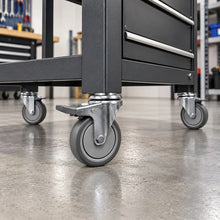 Load image into Gallery viewer, 3-Inch TPR Silent Swivel Stem Castor Wheels – 50kg Capacity