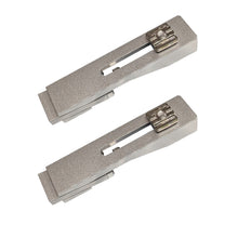 Load image into Gallery viewer, 2-Piece Low-Profile CNC Router Aluminium Toe Clamp Set