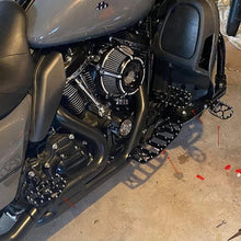 Load image into Gallery viewer, Foot Pegs Floorboards Pedals For Harley Softail Electra Road Glide CNC MX style
