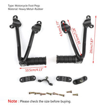 Load image into Gallery viewer, Rear Passenger Foot Peg Bracket Suitable For Kawasaki VN650 2015+ Blk Vulcan 650
