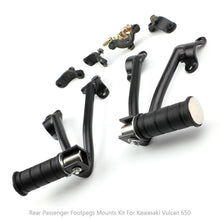 Load image into Gallery viewer, Rear Passenger Foot Peg Bracket Suitable For Kawasaki VN650 2015+ Blk Vulcan 650
