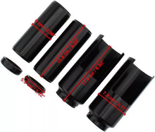 Load image into Gallery viewer, 6Pcs Fork Cover Cap Upper Lower Fork for Harley Street Bob FXBB 2018-2021 Black
