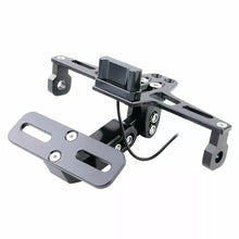 Load image into Gallery viewer, Universal Motorcycle Fender Led License Number Plate Bracket Holder Tidy Tail AU
