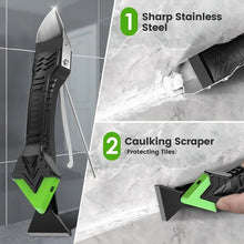 Load image into Gallery viewer, 5-in-1 Caulking Tool Silicone Caulking Grout Removal Sealant Finishing Tool