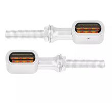 Load image into Gallery viewer, Mini LED Rear Turn Signal Light Run Indicator Lamp For Harley Touring Dyna 2 PCS
