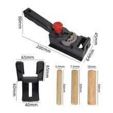 Load image into Gallery viewer, 3-12mm Hole Woodworking Drilling Positioning Limit Fixture DIY Woodworking 38pcs