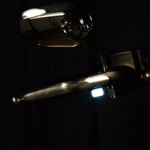 Load image into Gallery viewer, Black LED Mini Motorcycle Front Turn Signal Indicator Light For Harley Dyna FXD
