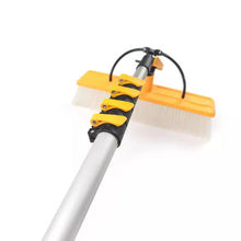 Load image into Gallery viewer, 6M Aluminum Telescopic Window Cleaning Pole With Brush Angle Adaptor Hose
