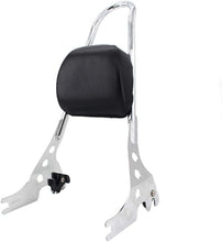 Load image into Gallery viewer, Passenger Backrest Sissy Bar Cushion Pad For Harley Sportster XL883 1200
