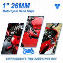 Load image into Gallery viewer, 1&quot; Handlebar Hand Grips For Harley Davidson Sportster Dyna Softail
