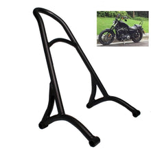 Load image into Gallery viewer, Black Rear Sissy Bar Passenger Backrest for Harley Sportster Iron 883 XL883 1200
