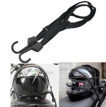 Load image into Gallery viewer, Motorcycle Retractable Helmet Luggage Elastic Rope Strap Net Holder Hook Buckle
