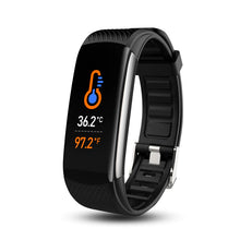 Load image into Gallery viewer, C6T Smart Bracelet Blood Pressure Heart Rate Monitoring Bluetooth Waterproof
