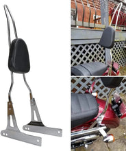 Load image into Gallery viewer, Backrest Sissy Bar Detachable For Harley Dyna FXD FXDB FXDC FXDWG FXDSE
