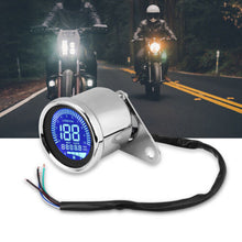 Load image into Gallery viewer, Universal Motorcycle LCD Digital Speedometer Motorbike Tachometer Odometer Gauge
