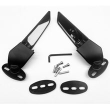 Load image into Gallery viewer, 2x Wind Swivel Wing Rearview Side Mirror For Kawasaki Ninja 250 300 400 650 ZX6R no
