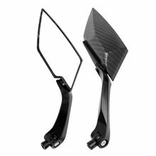 Load image into Gallery viewer, 2X Motorcycle Bar End Mirrors Motorbike Scooter Rear View Mirror Universal Black
