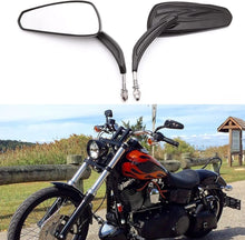 Load image into Gallery viewer, Rear-View Side Mirrors For Harley Road Street Glide Sportster Dyna Softail
