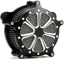 Load image into Gallery viewer, Motor Turbine Spike Air Intake Filter Cleaner For 2008-16 Harley Road Glide FLTR
