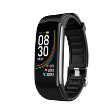 Load image into Gallery viewer, C6S Bluetooth Waterproof Smart Bracelet Blood Pressure Heart Rate for IOS Android
