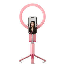 Load image into Gallery viewer, All-in-one Tripod Integrated Bluetooth Selfie Stick &amp; Professional Fill Light
