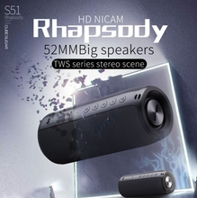 Load image into Gallery viewer, Bluetooth Speaker Portable Wireless Waterproof Super Bass Power Bank TWS
