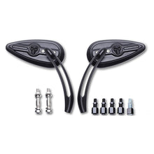 Load image into Gallery viewer, Pair Rearview Mirrors For Harley Sportster XL883 1200 Motorcycle
