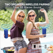 Load image into Gallery viewer, Bluetooth Speaker Portable Wireless Waterproof Super Bass Power Bank TWS
