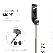 Load image into Gallery viewer, L03 360 Degree Rotating Wireless Portable Selfie Stick Tripod For Mobile &amp; PanTilt
