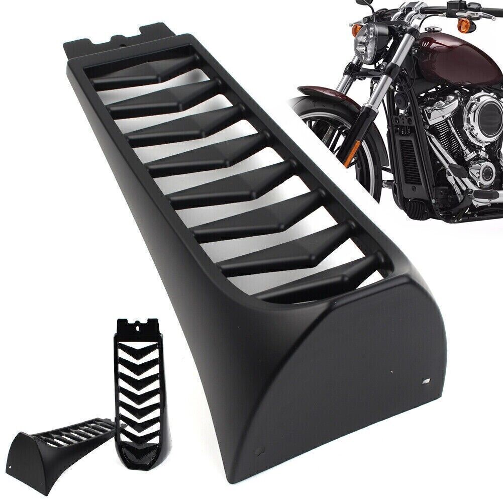 Chin Spoiler Lower Radiator Cover for Harley Softail Street Bob Breako ...
