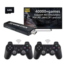 Load image into Gallery viewer, X2 4K HD Game Console Built-in 10000 Games 2.4g Dual Wireless Controller
