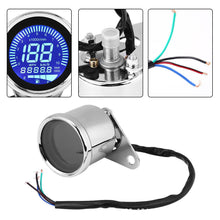 Load image into Gallery viewer, Universal Motorcycle LCD Digital Speedometer Motorbike Tachometer Odometer Gauge
