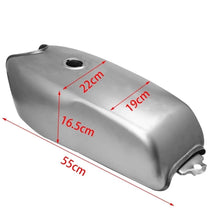 Load image into Gallery viewer, Cafe Racer Motorcycle Gas Fuel Tank 9L 2.4 Gallon for BMW Honda Yamaha Suzuki
