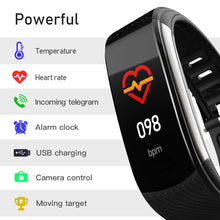 Load image into Gallery viewer, C6T Smart Bracelet Blood Pressure Heart Rate Monitoring Bluetooth Waterproof
