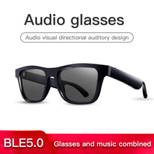 Load image into Gallery viewer, E10 Bone Conduction Headphones Smart Glasses Bluetooth Earphone Music Sunglasses
