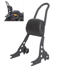 Load image into Gallery viewer, Passenger Backrest Sissy Bar Cushion Pad For Harley Sportster XL883 1200
