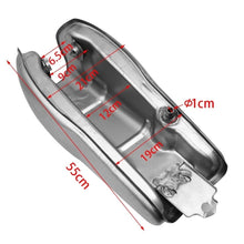 Load image into Gallery viewer, Cafe Racer Motorcycle Gas Fuel Tank 9L 2.4 Gallon for BMW Honda Yamaha Suzuki
