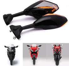 Load image into Gallery viewer, For Yamaha YZF600R FZ6R R6 R1 CUSTOM MOTORCYCLE LED TURN SIGNAL MIRRORS AU
