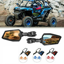 Load image into Gallery viewer, UTV RZR Rear View Side Mirrors For Polaris 900 1000 800 Pro XP 1.75&quot; Roll Bar
