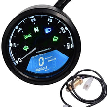 Load image into Gallery viewer, Universal Digital Motorcycle Odometer Speedometer Tachometer Gauge LCD Backlight
